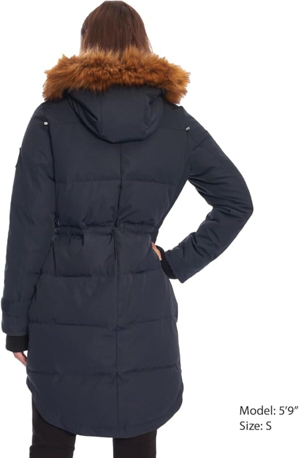 ALPINE NORTH Women’s Vegan Down Drawstring Winter Parka - Image 4