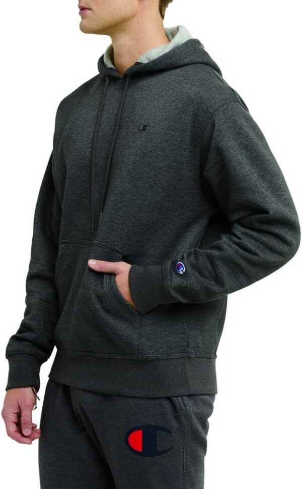 Champion, Powerblend, Fleece Comfortable Hoodie - Image 4