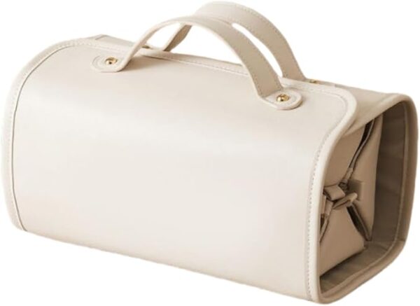 Portable 4-in-1 Foldable Cosmetic Bag - Large Capacity, Waterproof Travel