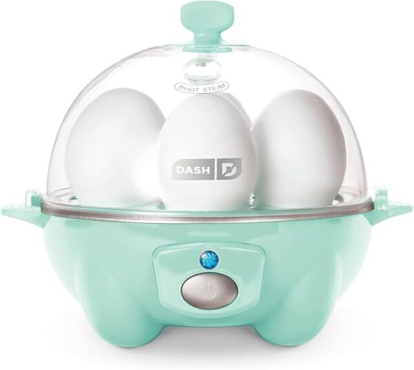 DASH Rapid Egg Cooker: 6 Egg Capacity Electric Egg Cooker for Hard Boiled Eggs