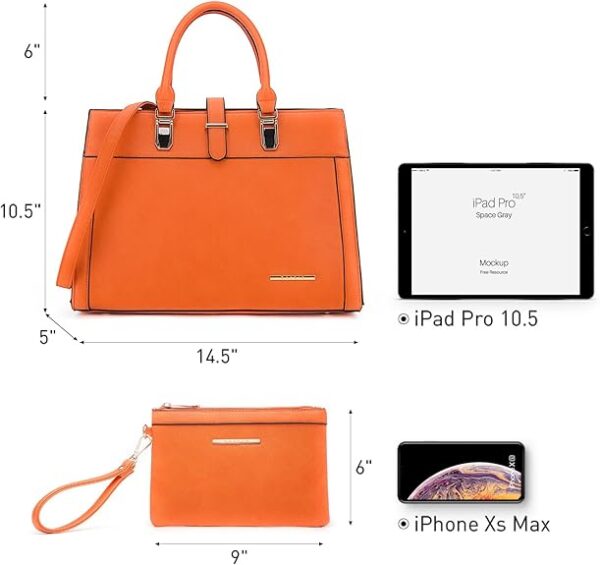 Women's Handbag Flap-over Belt Shoulder Bag - Image 4