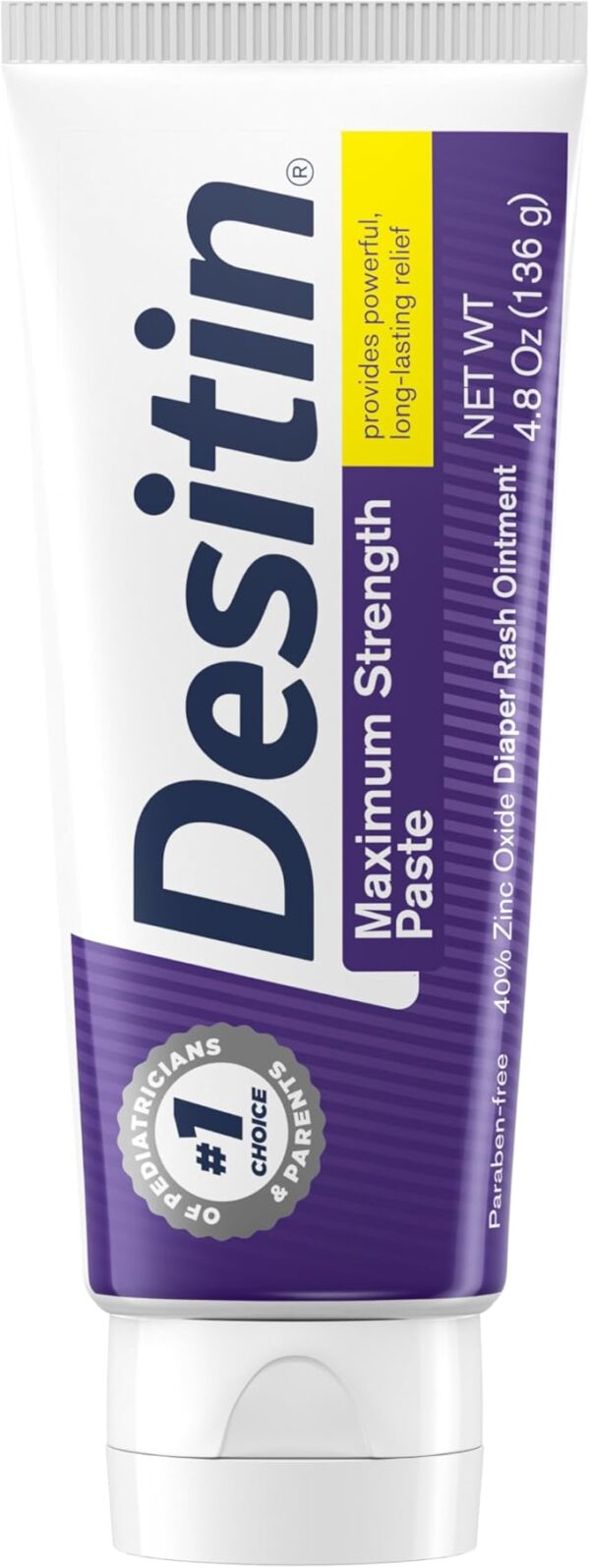 Desitin Maximum Strength Baby Diaper Rash Cream, 40%