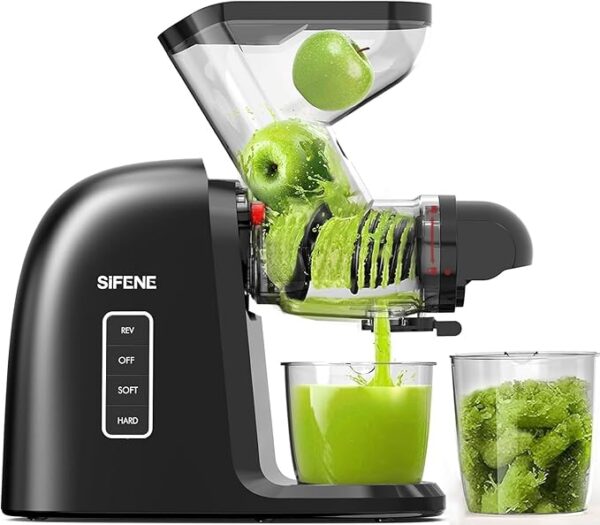 SiFENE Quiet Cold Press Juicer Machine