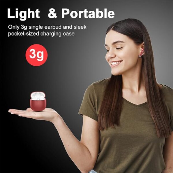 Wreless Earbuds, Bluetooth 5.3 Headphones in Ear with Noise Cancelling Mii - Image 3