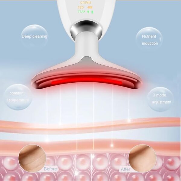 Face and Neck Massager Tools, Portable Facial Beauty Device,Facial Massager - Image 2