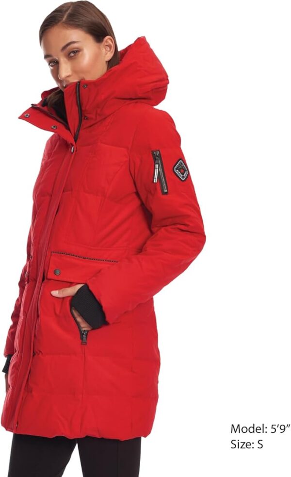 ALPINE NORTH Women’s Vegan Down Mid-Length Parka - Image 2