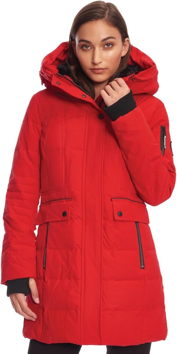 ALPINE NORTH Women’s Vegan Down Mid-Length Parka