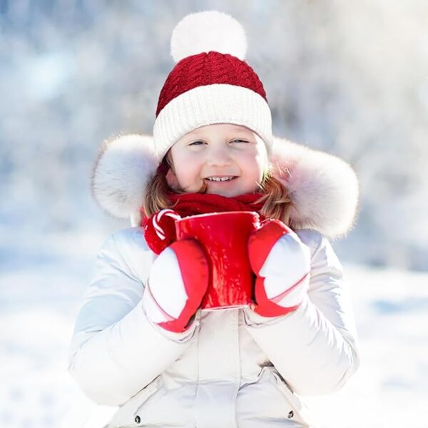 Christmas Santa Knitted Hat for Baby - Image 4