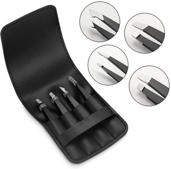 Pefei Tweezers Set - Professional Stainless Steel Tweezers - Image 3