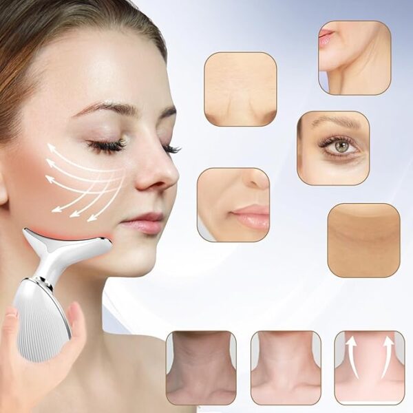 Face and Neck Massager Tools, Portable Facial Beauty Device,Facial Massager - Image 5