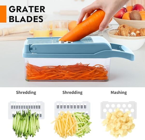 Vegetable Chopper, Onion Chopper, Mandolin Slicer,Pro - Image 5