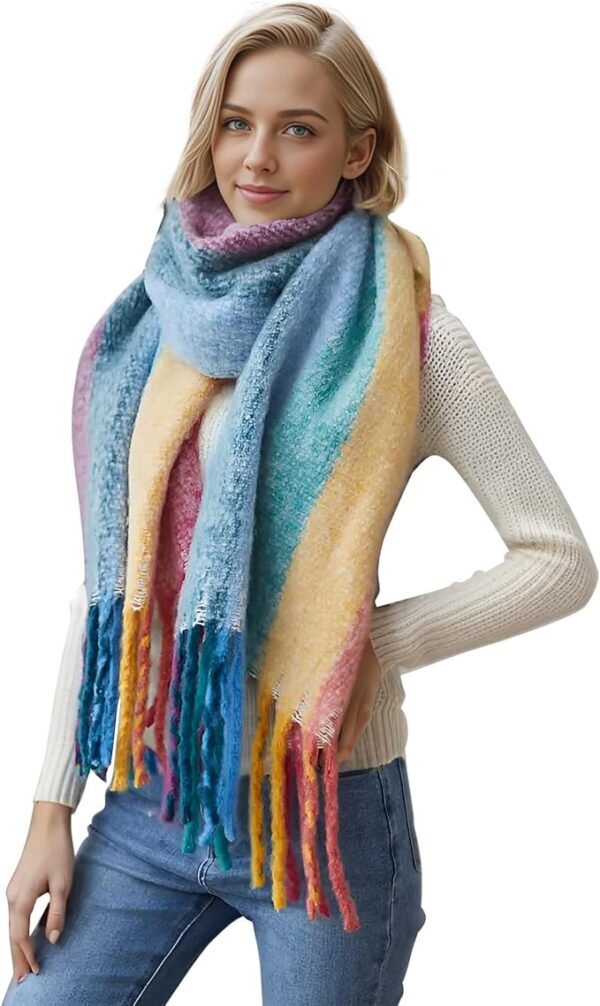 MissShorthair Oversized Chunky Scarf for Women