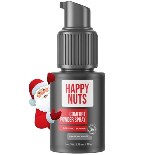 Happy Nuts Comfort Powder Spray: Anti-Chafing & Mens