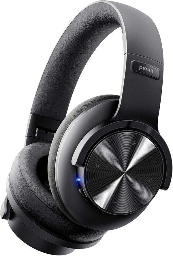 Picun B8 Bluetooth Headphones, 120H Playtime Headphones