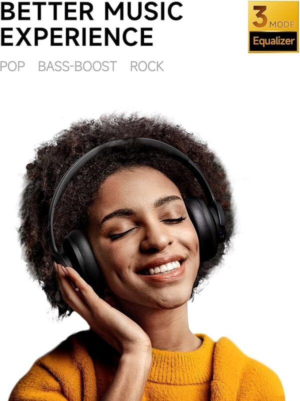 Picun B8 Bluetooth Headphones, 120H Playtime Headphones - Image 4