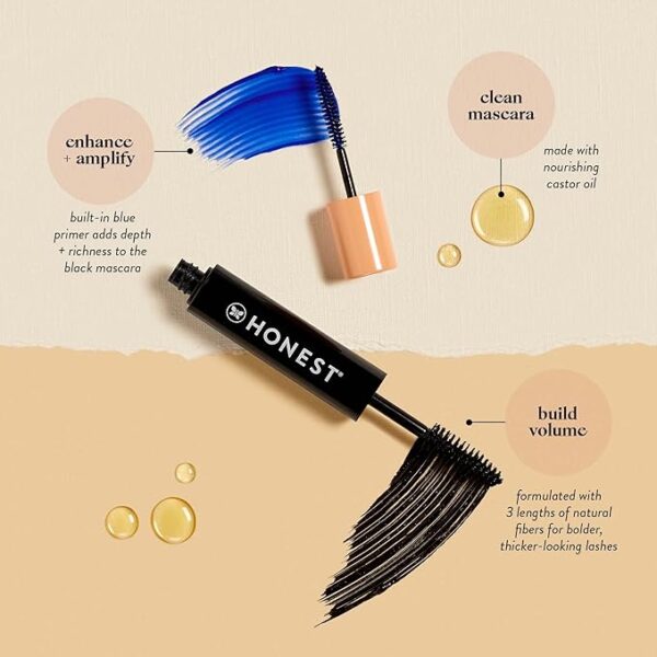 Honest Beauty 2-in-1 Extreme Volume Clean Mascara - Image 3