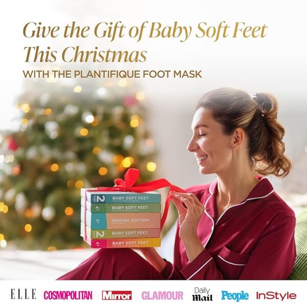 PLANTIFIQUE Foot Peeling Mask (2 Pairs) - Peeling Foot - Image 3