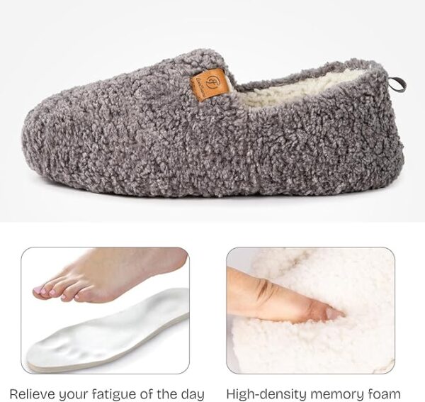 EverFoams Women’s Soft Curly Full Slippers - Image 4