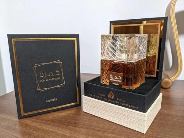 Lattafa Perfumes Khamrah for Unisex Eau de Parfum Spray - Image 4