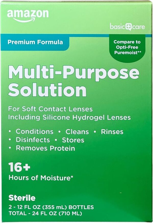 Amazon Basic Care Multi-Purpose Contacts Solution - Image 2