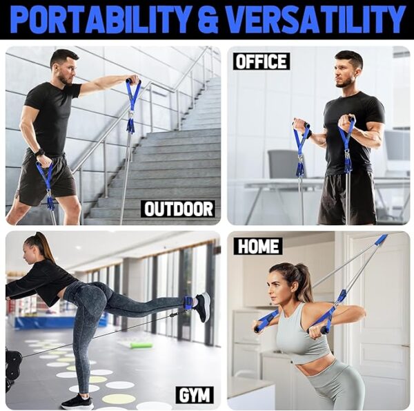 WALITO Resistance Bands Set - Exercise Bands with Handles - Image 2