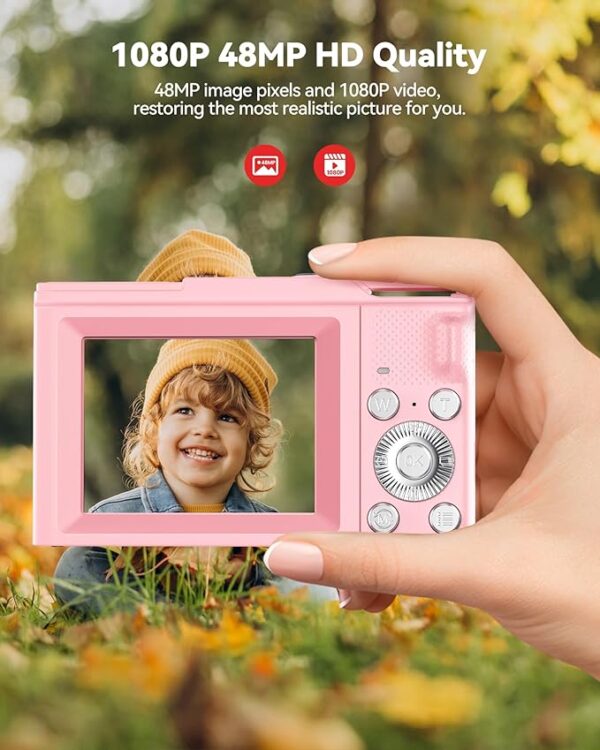 Digital Camera for Kids: FHD 1080P Camera - Video Cameras for Teens - Image 2