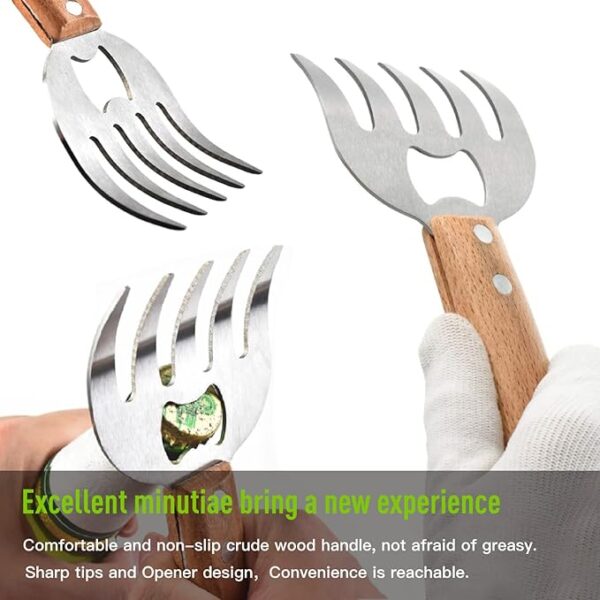 Meat Claws Chicken Shredder Shredding Forks for Meat 8.6 - Image 3
