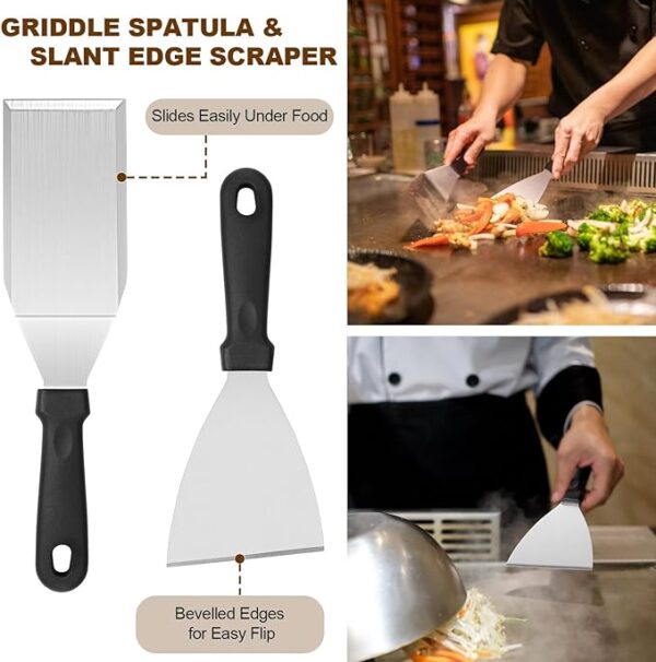 14PCS Griddle Accessories Kit, Flat Top Grill Accessories Set - Image 3