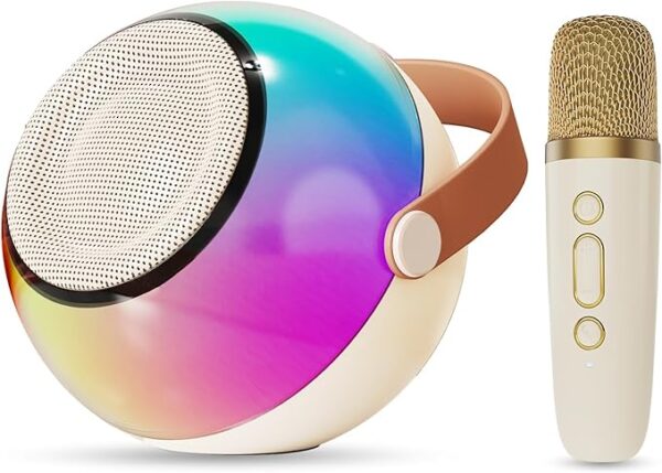 Mini Karaoke Machine for Kids Adults, Portable Bluetooth