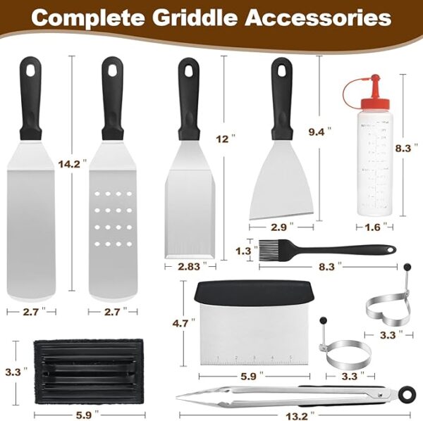 14PCS Griddle Accessories Kit, Flat Top Grill Accessories Set - Image 4