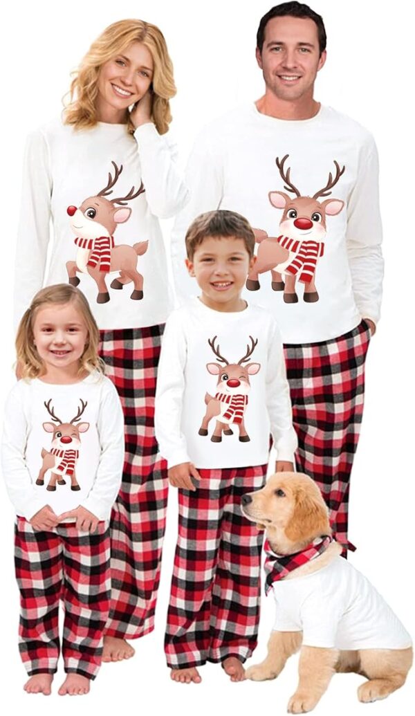 WephuPSho Family Christmas Pjs Matching Sets Baby Christmas