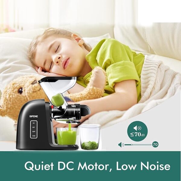 SiFENE Quiet Cold Press Juicer Machine - Image 2