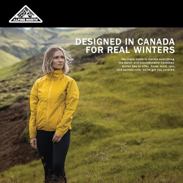 ALPINE NORTH Women’s Ultralight Windshell Jacket - Image 6