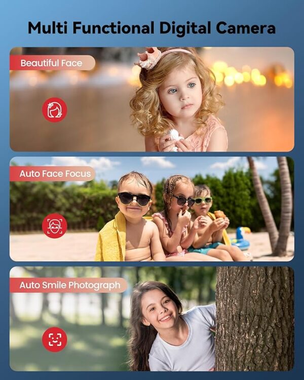 Digital Camera for Kids: FHD 1080P Camera - Video Cameras for Teens - Image 4
