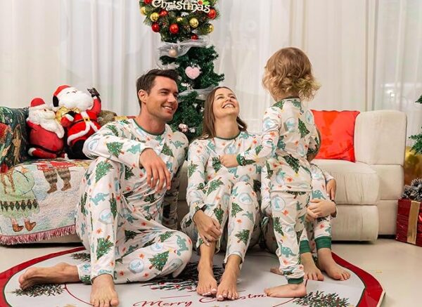 Rnxrbb 2024 Family Christmas Pajamas Matching Set Christmas Pajama - Image 3
