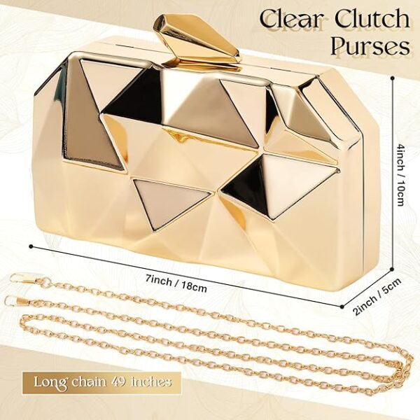 5 Pcs Clutch Purse for Women Evening Prom Purses - Image 2