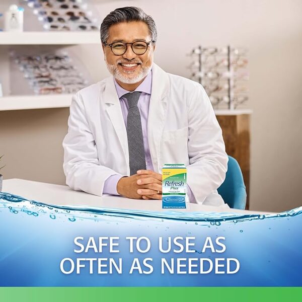 Refresh Plus Lubricant Eye Drops - Image 4