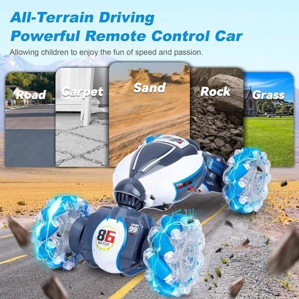 Gesture Sensing RC Stunt Car, Toys for Boys Girls 6-12 Year - Image 4