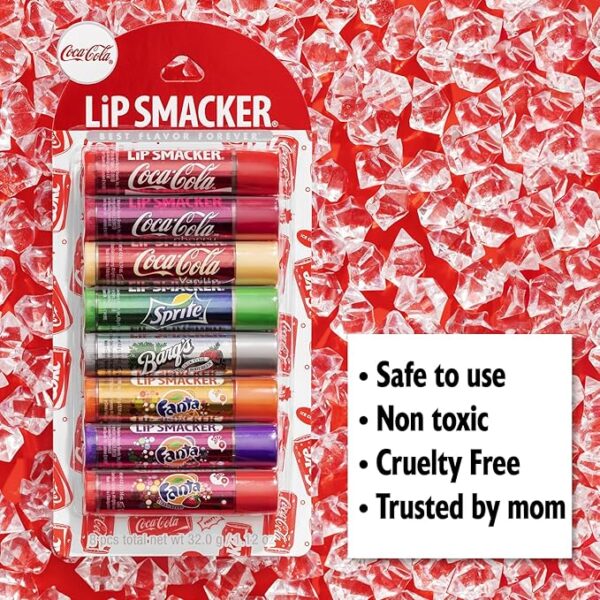 Lip Smacker Coca-Cola Flavored Balm, 8 Count - Image 4