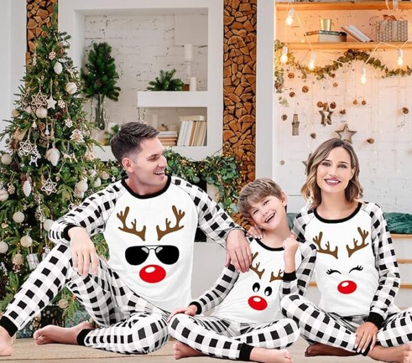 Dolphin&Fish Matching Family Christmas Pajamas Sets - Image 5