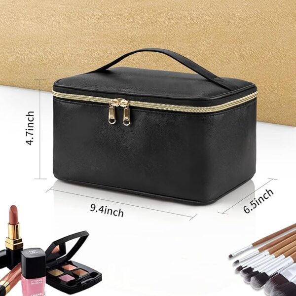 OCHEAL Makeup Bag, Portable Cosmetic Bag, Large Capacity Travel Makeup Case Organizer - Image 4