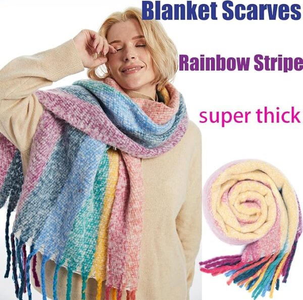 MissShorthair Oversized Chunky Scarf for Women - Image 3
