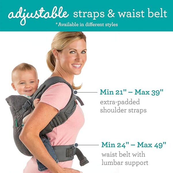 Infantino Flip Advanced 4-in-1 Carrier - Ergonomic, convertible - Image 2