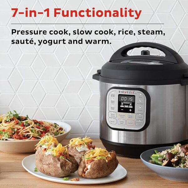 Instant Pot Duo 7-in-1 Mini Electric Pressure Cooker - Image 2