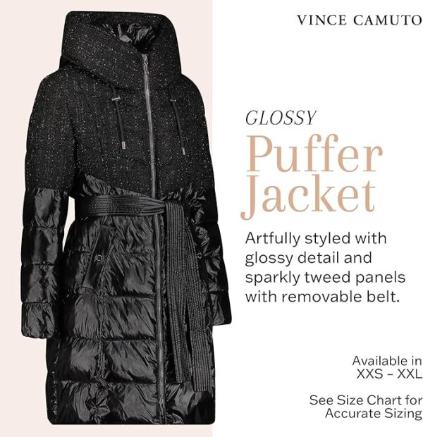 Vince Camuto Hooded Women's Puffer Jacket Womens - Image 5