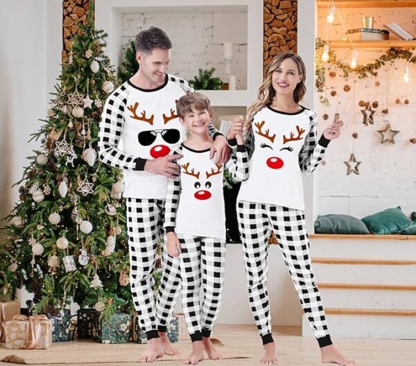 Dolphin&Fish Matching Family Christmas Pajamas Sets