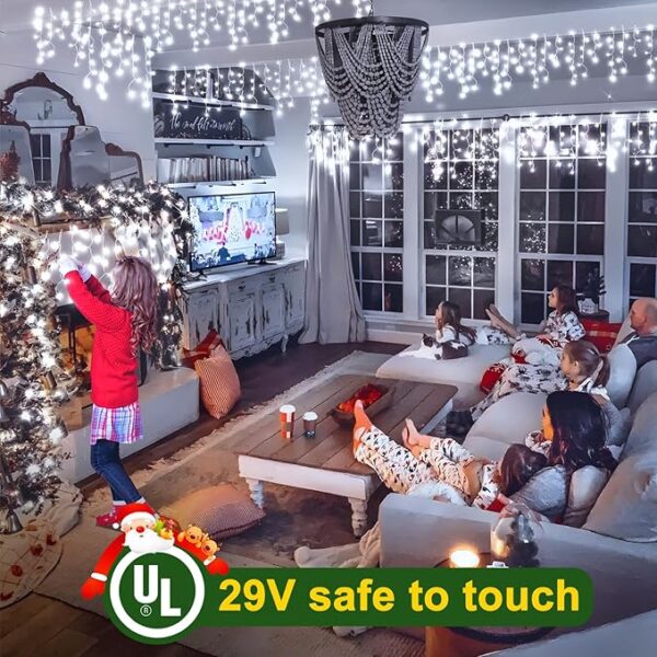 KNONEW 99FT 1216 LED Christmas Lights Outdoor - Image 2