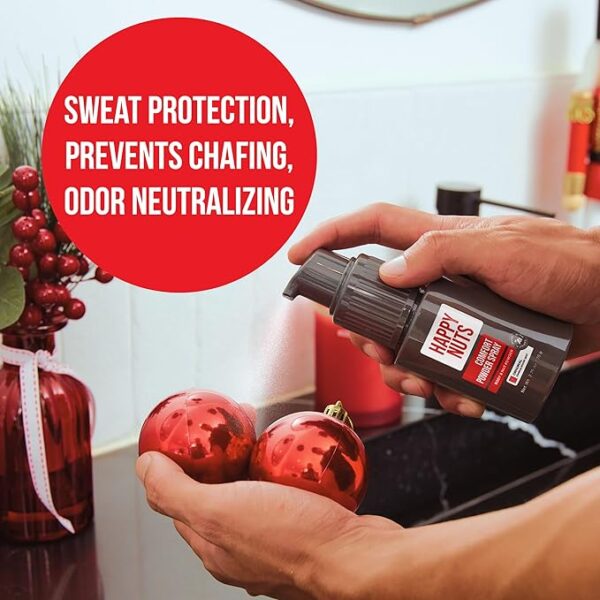 Happy Nuts Comfort Powder Spray: Anti-Chafing & Mens - Image 3
