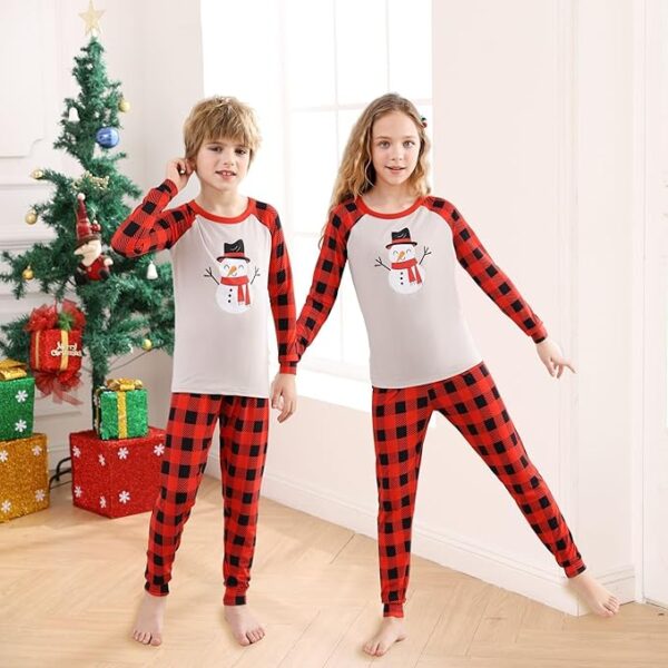 V.&GRIN Christmas Family Pajamas Matching Sets for Mens Womens Kids - Image 3