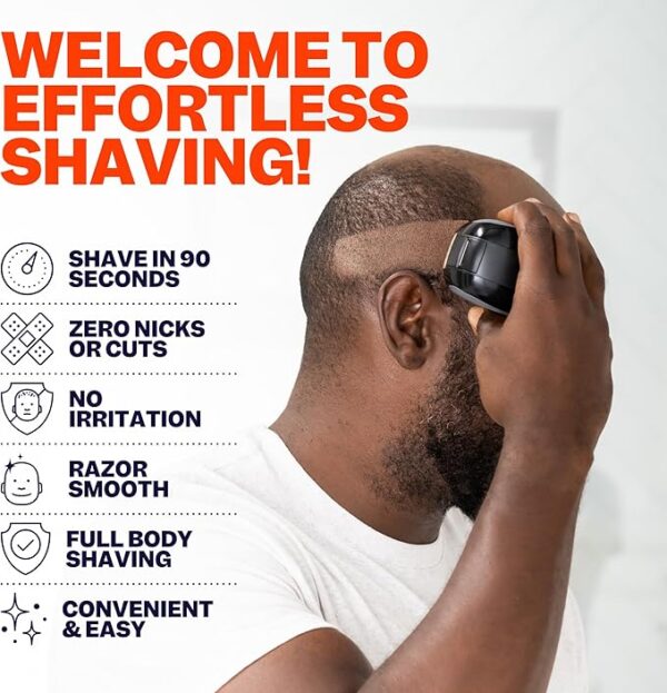The FlexSeries Electric Head Hair Shaver - Freebird - Ultimate - Image 4
